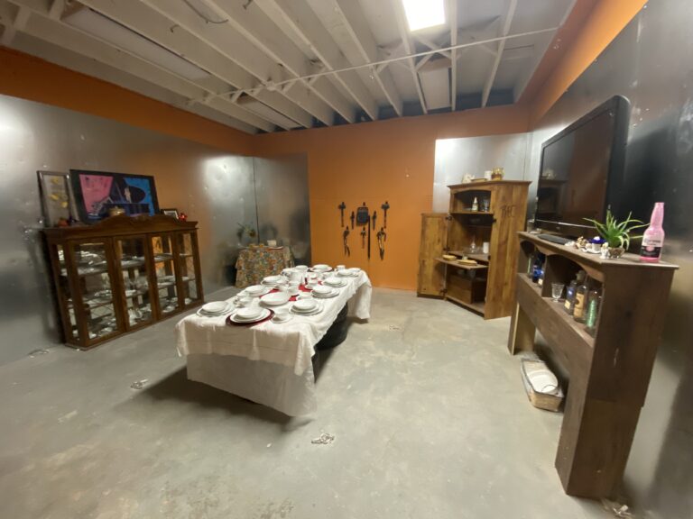 Wreck N Roll fully staged room Des Moines Iowa