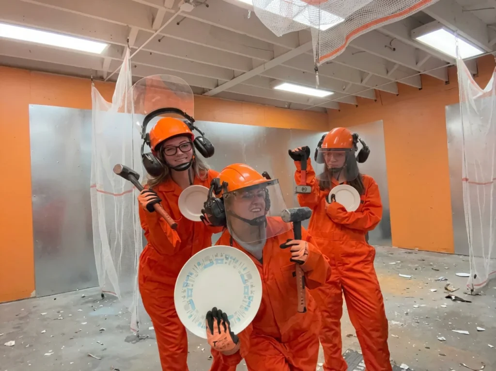 rage room Des Moines Iowa Wreck N Roll